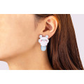 Japan Chiikawa Earrings - Momonga : Relax - 3
