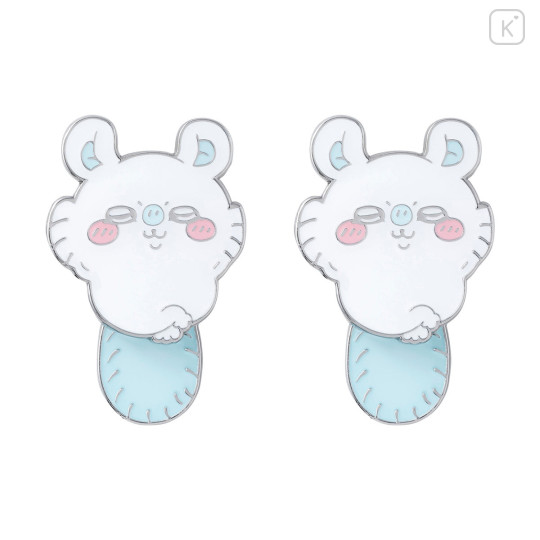 Japan Chiikawa Earrings - Momonga : Relax - 4