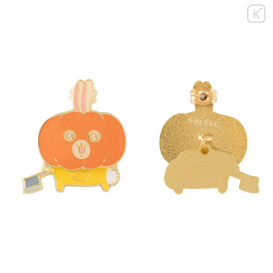 Japan Chiikawa Earrings - Usagi : Halloween Pumpkin Hunter - 5