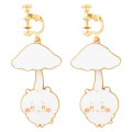 Japan Chiikawa Clip-on Earrings - Chiikawa : Parasitized Mushroom - 1