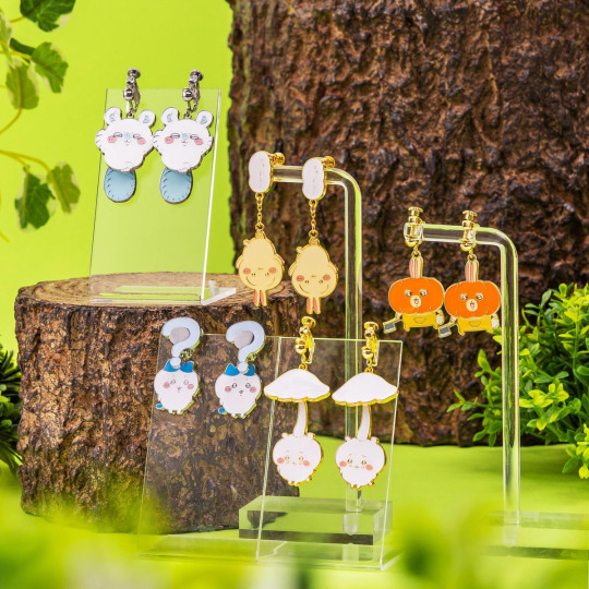 Japan Chiikawa Clip-on Earrings - Hachiware : Why - 2