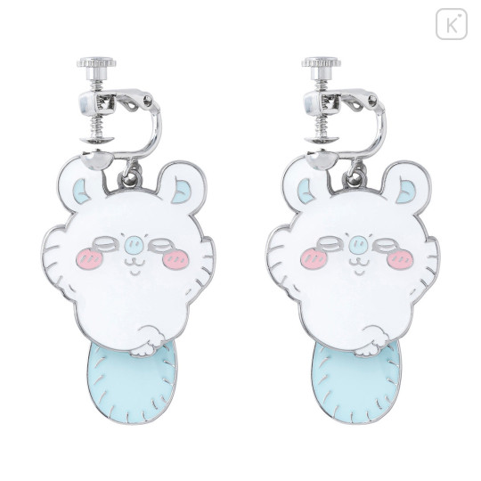 Japan Chiikawa Clip-on Earrings - Momonga : Relax - 1