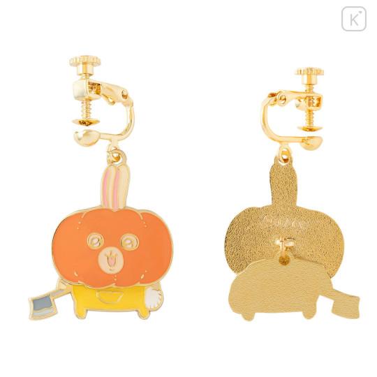 Japan Chiikawa Clip-on Earrings - Usagi : Halloween Pumpkin Hunter - 5