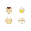 Japan Chiikawa Ear Cuff Set - Kurimanju & Shisa : Beer Ramen - 1