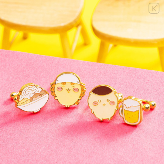 Japan Chiikawa Ear Cuff Set - Kurimanju & Shisa : Beer Ramen - 2