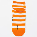 Japan Chiikawa Crew Socks - Shisa : Yeah Striped Orange - 3