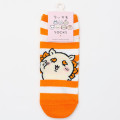 Japan Chiikawa Crew Socks - Shisa : Yeah Striped Orange - 4