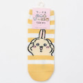 Japan Chiikawa Crew Socks - Usagi : Yeah Striped - 4