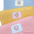 Japan Chiikawa Long Wallet - Chiikawa & Hachiware & Usagi : Happy Dance Embossed Blue - 4