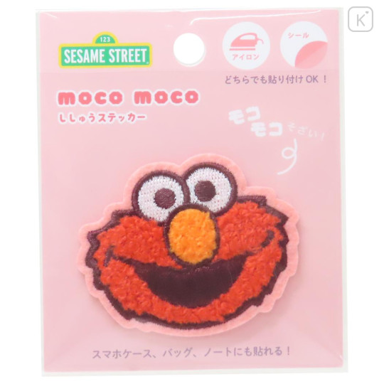 Japan Sesame Street Iron-on and Sticker Patch - Elmo - 1
