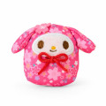 Japan Sanrio Plush Magnet - My Melody : Sakura Daruma - 1