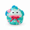 Japan Sanrio Plush Magnet - Hangyodon : Sakura Daruma - 1