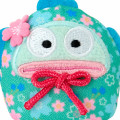 Japan Sanrio Plush Magnet - Hangyodon : Sakura Daruma - 3