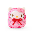 Japan Sanrio Plush Magnet - Hello Kitty : Sakura Daruma Pink - 1