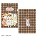 Japan Mofusand A4 Clear File - Pajama Cat - 1