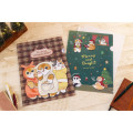 Japan Mofusand A4 Clear File - Pajama Cat - 2