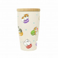 Japan Mofusand Stainless Steel Tumbler with Lid - Macaron Cat Nyan - 1
