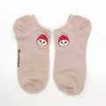 Japan Mofusand Ankle Socks - Strawberry Cat Embroidery Pink - 1