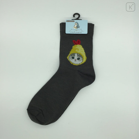 Japan Mofusand Crew Socks - Shrimp Cat Ebinyan - 4