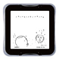 Japan Chiikawa Message Memo Stamp - Kurimanju & Shisa : Happy Dance - 1