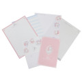Japan Disney Volume Up Letter Envelope Set - Marie : Wink Pink - 1