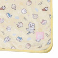Japan Chiikawa Warm Large Blanket - Chiikawa & Hachiware & Usagi : Pastel Yellow - 5