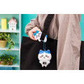 Japan Chiikawa Acrylic Carabiner - Hachiware : Smile - 4