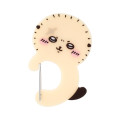 Japan Chiikawa Acrylic Carabiner - Rakko : Smile - 1