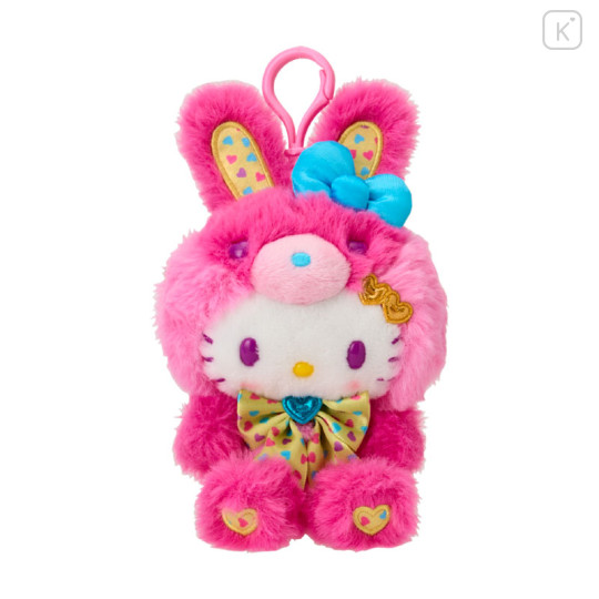 Japan Sanrio Original Mascot Holder - Hello Kitty : Spring Rabbit - 1
