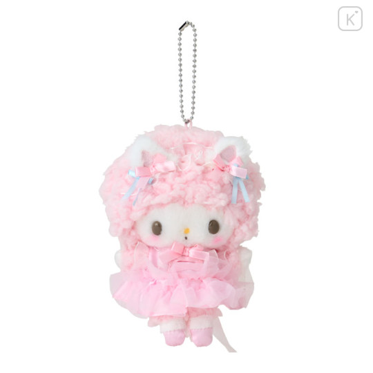 Japan Sanrio Original Mascot Holder - My Sweet Piano : White Cat Ballerina - 1