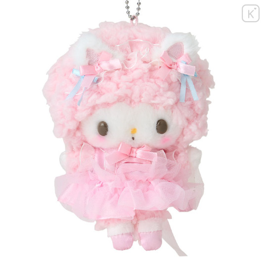 Japan Sanrio Original Mascot Holder - My Sweet Piano : White Cat Ballerina - 2