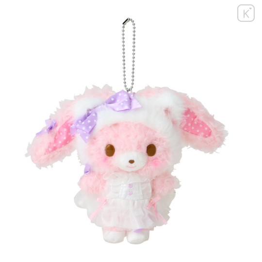 Japan Sanrio Original Mascot Holder - Bonbonribbon : White Cat Ballerina - 1