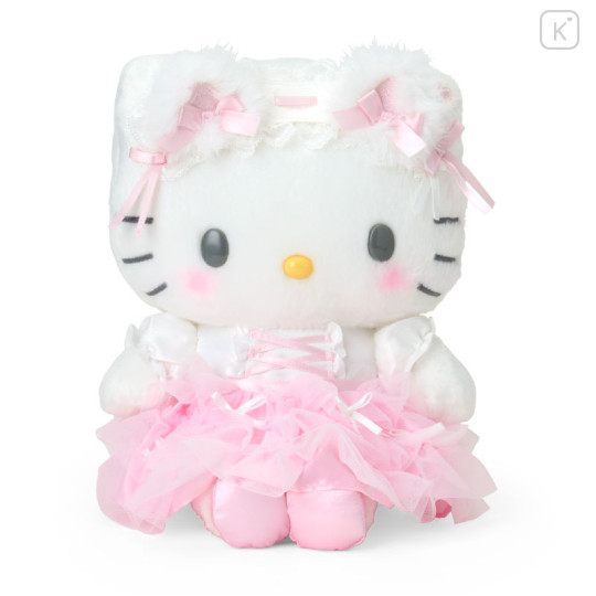 Japan Sanrio Original Plush Toy - Hello Kitty : White Cat Ballerina - 1