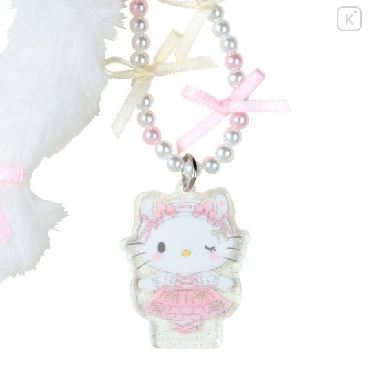 Japan Sanrio Original Strap - Hello Kitty : White Cat Ballerina - 3
