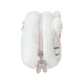 Japan Sanrio Original Face-shaped Pouch - Hello Kitty : White Cat Ballerina - 3