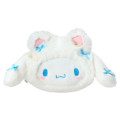 Japan Sanrio Original Face-shaped Pouch - Cinnamoroll : White Cat Ballerina - 1