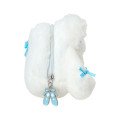 Japan Sanrio Original Face-shaped Pouch - Cinnamoroll : White Cat Ballerina - 3