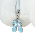 Japan Sanrio Original Face-shaped Pouch - Cinnamoroll : White Cat Ballerina - 5