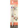 Japan Peanuts Jetstream New 3 Color Multi Ballpoint Pen - Snoopy & Woodstock : Beige Road Trip - 1