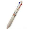 Japan Peanuts Jetstream New 3 Color Multi Ballpoint Pen - Snoopy & Woodstock : Beige Road Trip - 2