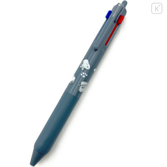 Japan Peanuts Jetstream New 3 Color Multi Ballpoint Pen - Snoopy : Brothers Sleeping - 2