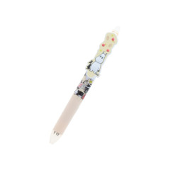 Japan Moomin FriXion Ball 3 Slim Color Multi Erasable Gel Pen - Moomintroll : Beige