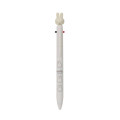 Japan Miffy Mascot 3 Color Multi Ballpoint Pen - Miffy : White Beige - 1