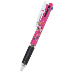 Japan The Powerpuff Girls Jetstream 3 Color Multi Ball Pen - Girls Rock Pink