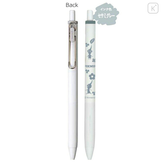 Japan Pikmin Uni-ball One Gel Pen - Sesame Gray - 2