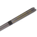 Japan One Piece Chopsticks 23cm - Chopper : Black - 2