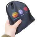 Japan One Piece Drawstring Pouch - Devil Fruit Black - 2