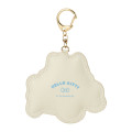 Japan Sanrio Sagara Embroidered Keychain - Hello Kitty : Sky Blue Airplane - 2
