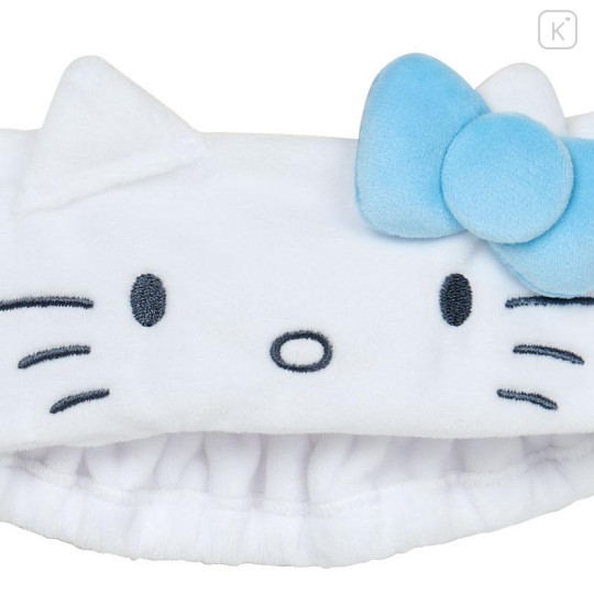 Japan Sanrio Hair Band - Hello Kitty : Sky Blue Face - 4
