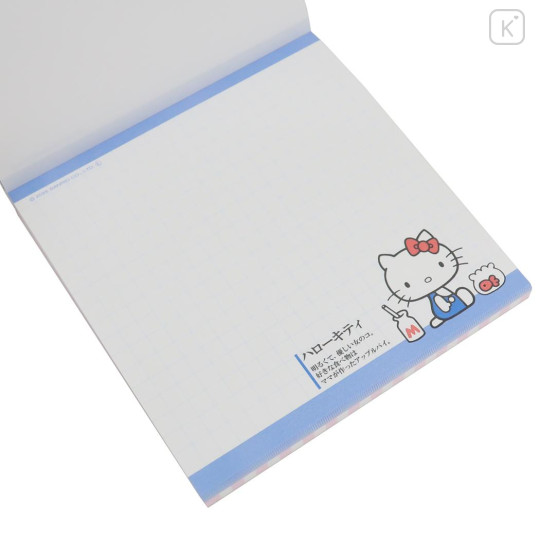 Japan Sanrio Square Memo Pad - Hello Kitty : Picture Book - 2